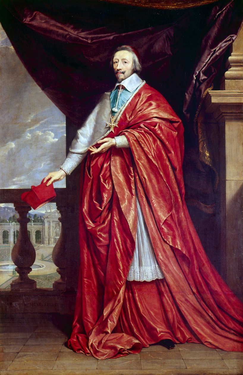 Kardinal Richelieu von Philippe de Champaigne