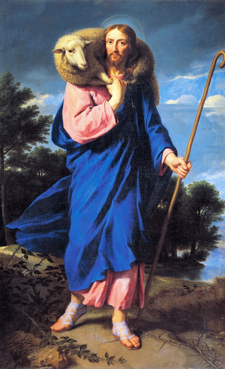 Der gute Hirte von Philippe de Champaigne