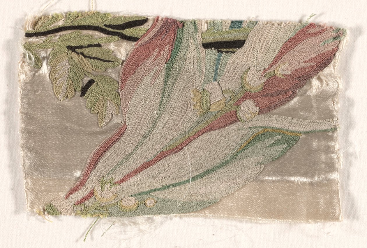 Bettdeckenfragment, ca. 1760-1770 von Philippe de Lasalle