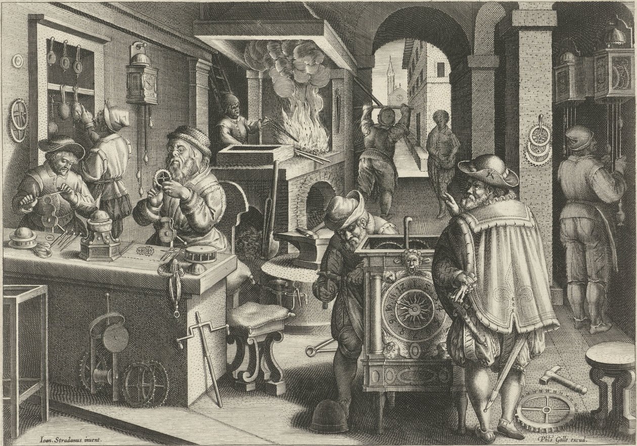 Uhrmacher von Philips Galle (attributed to workshop of)