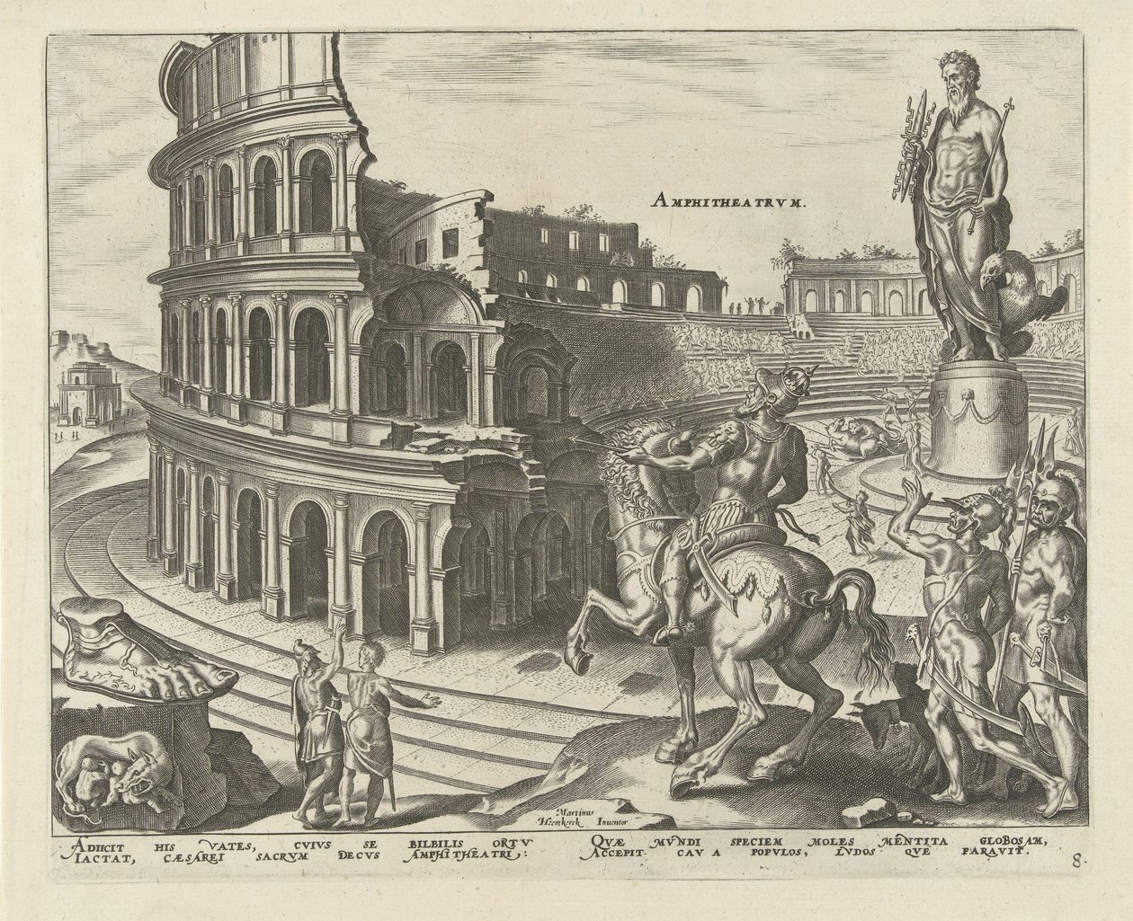 Kolosseum in Rom von Philips Galle
