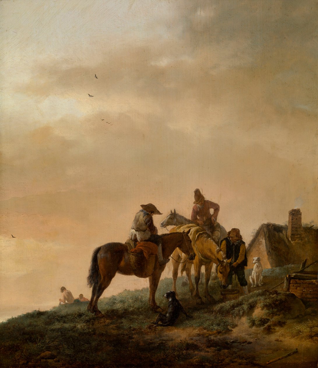 Reiterstopp von Philips Wouwerman