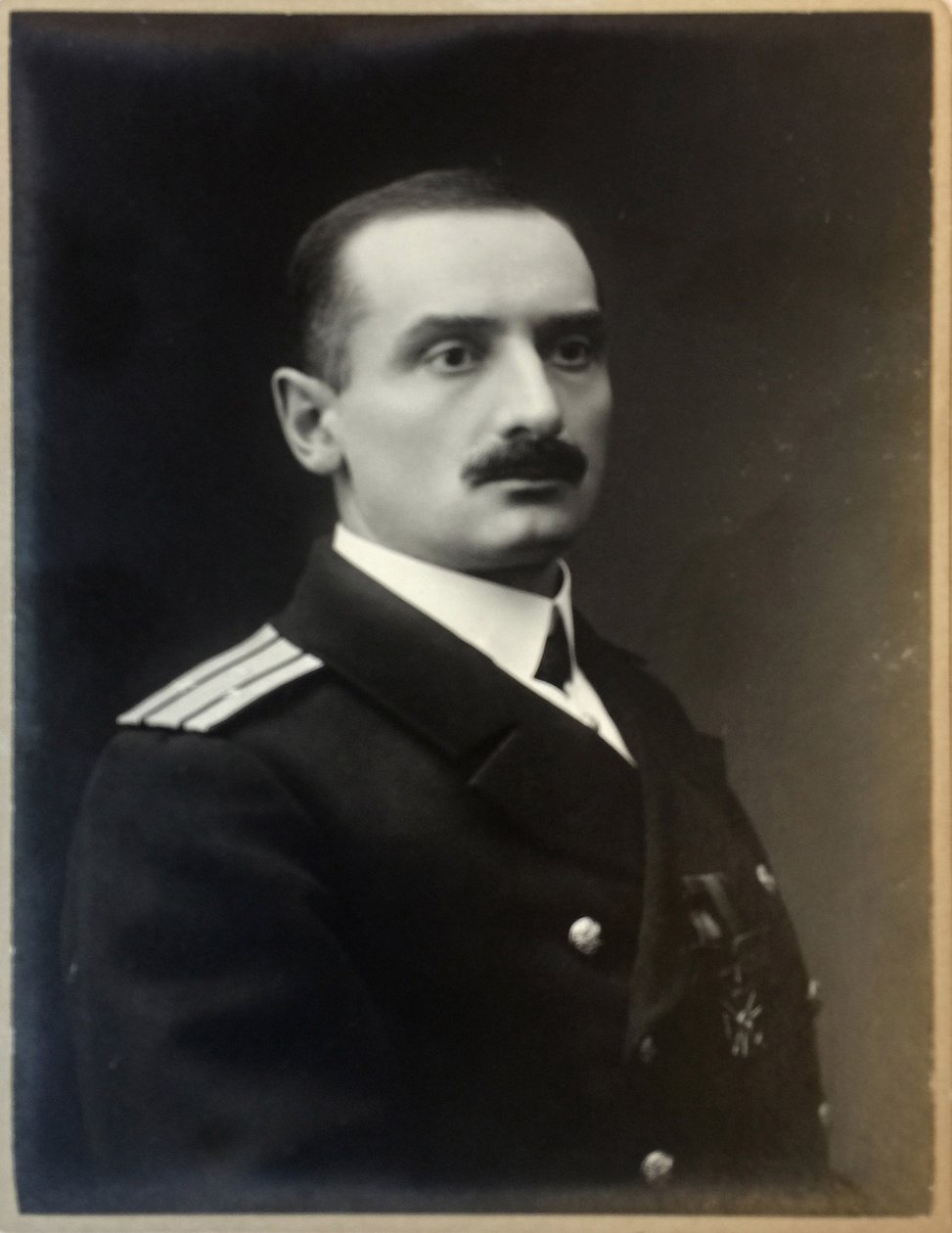 Porträt von Alexander Kolchak 1874-1920 von Photo studio H. Rentz and F.