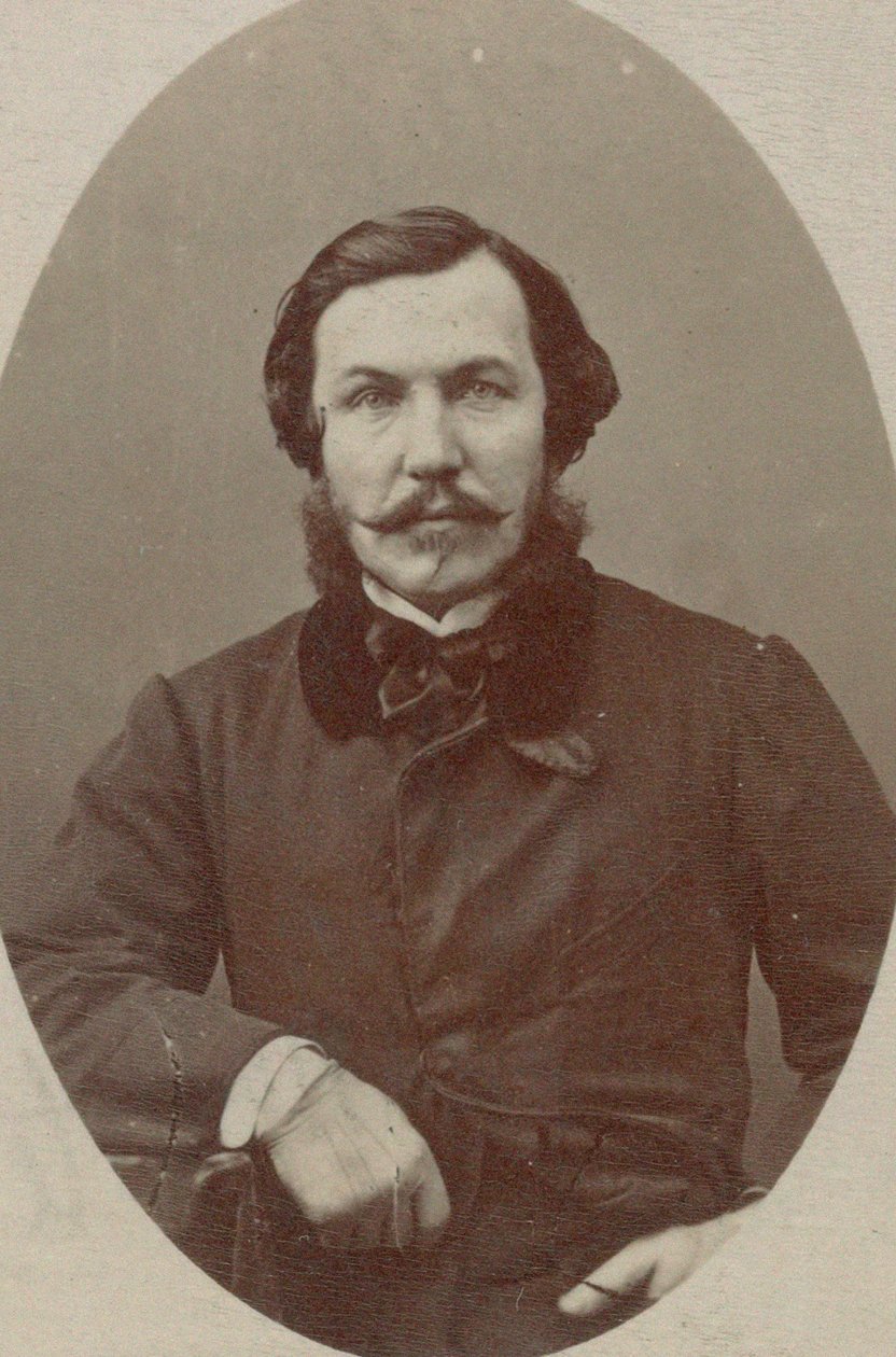 Porträt des Pianisten und Komponisten Alfred Quidant 1815-1893 von Photo studio Nadar.