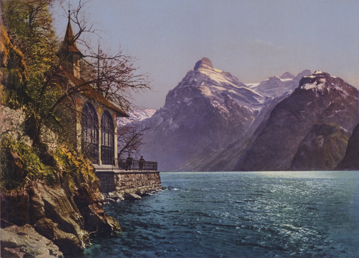 Die Tellskapelle, Gitschen und Urirotstock von Photographer Swiss