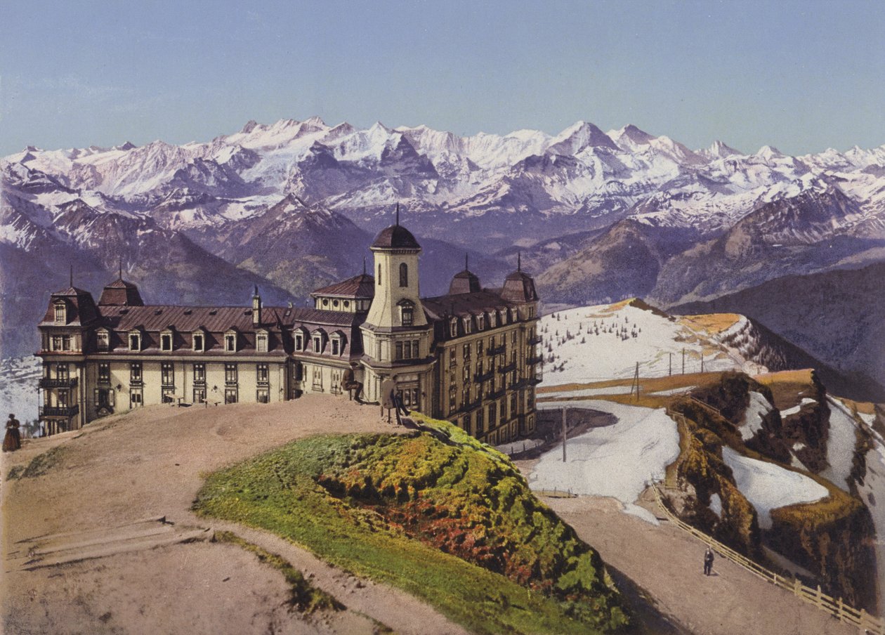 Rigi-Kulm und die Berner Alpen von Photographer Swiss