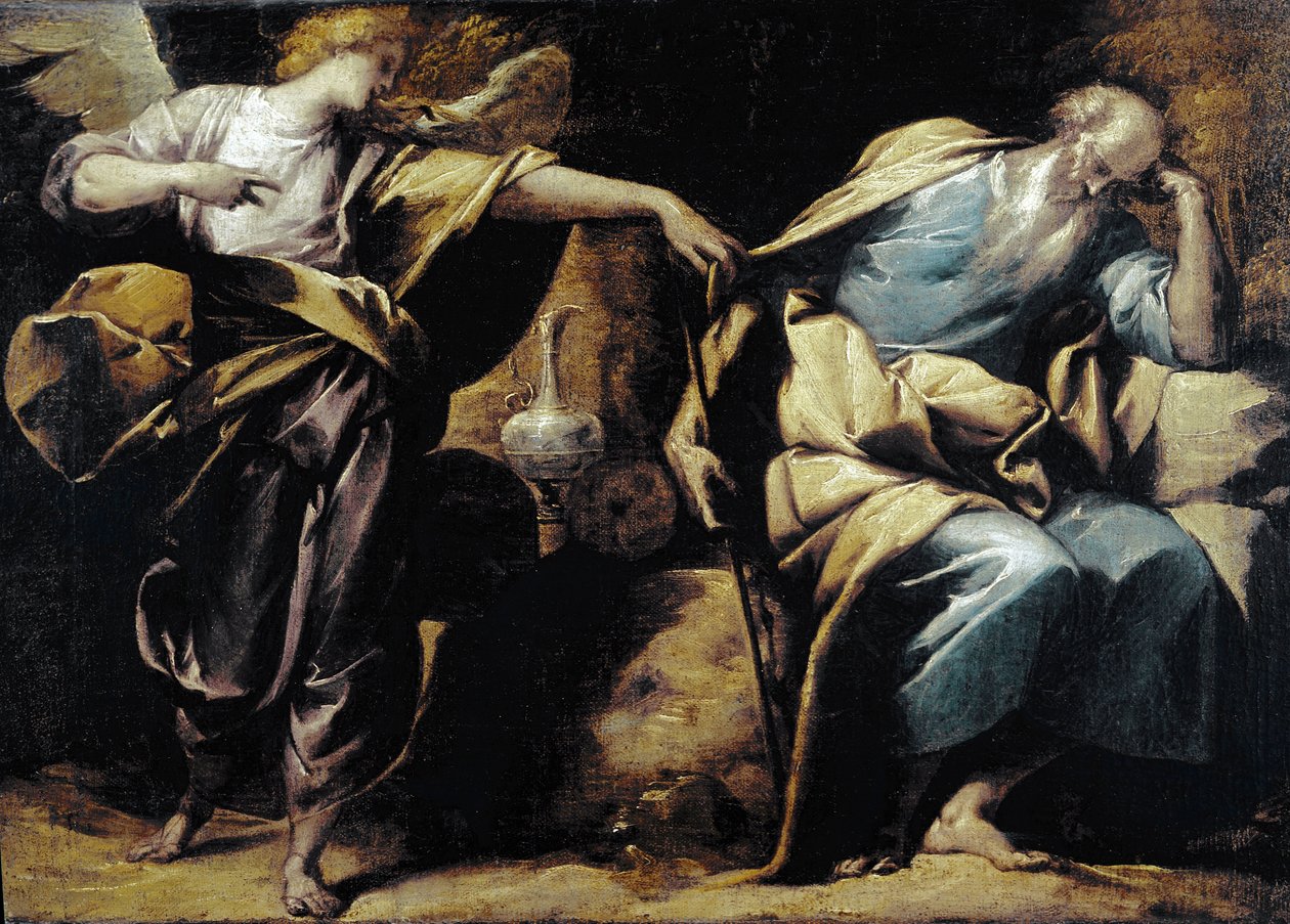 Elijas Traum, Detail von Pier Francesco Morazzone