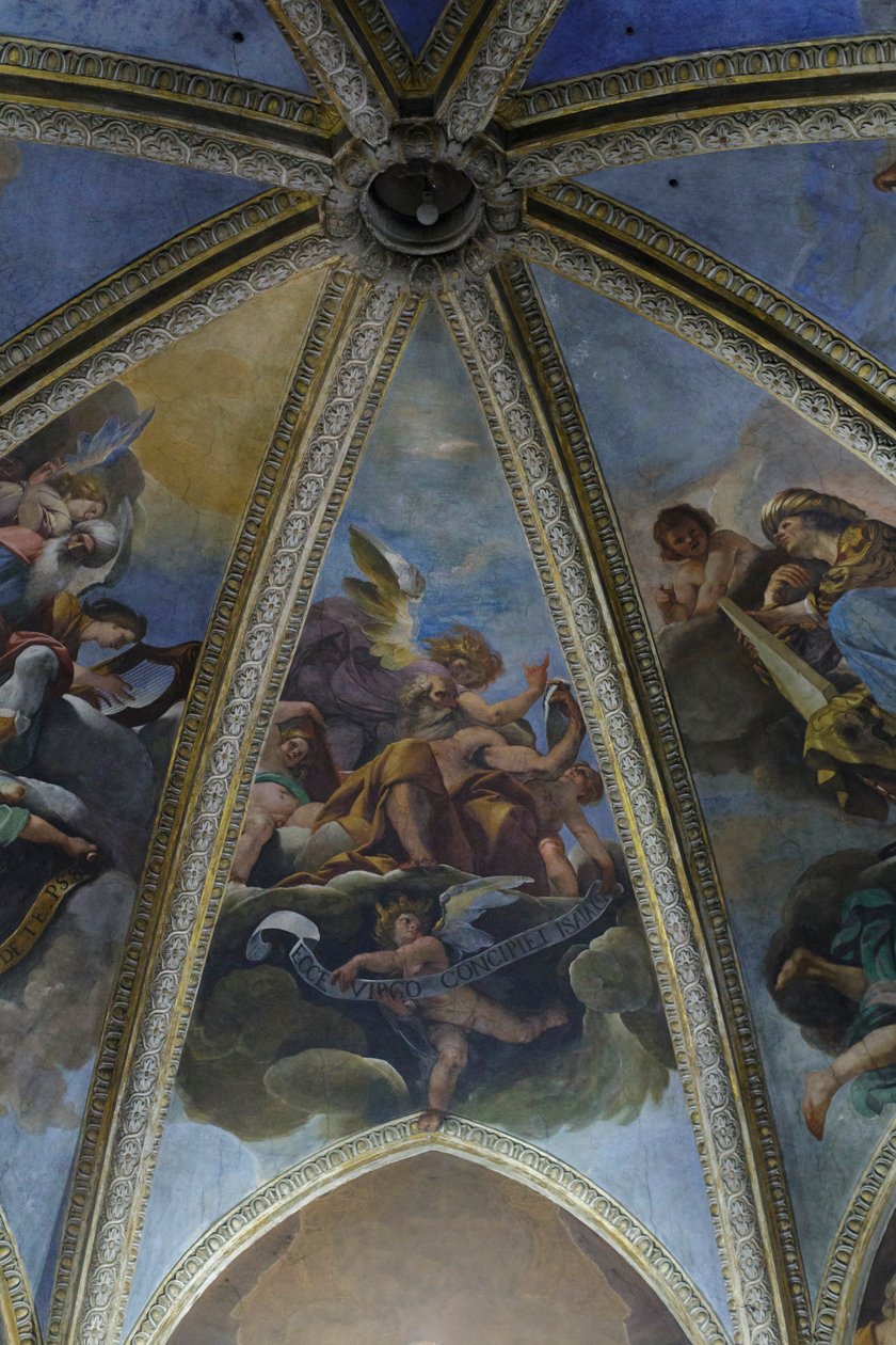 Fresko des Propheten Jesaja, ca. 1626 von Pier Francesco Morazzone