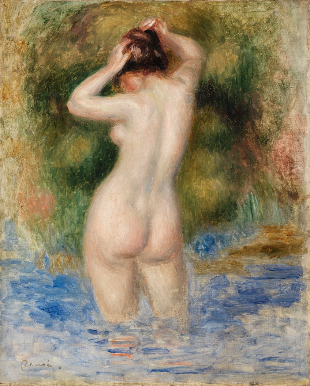 Badende von Pierre-Auguste Renoir