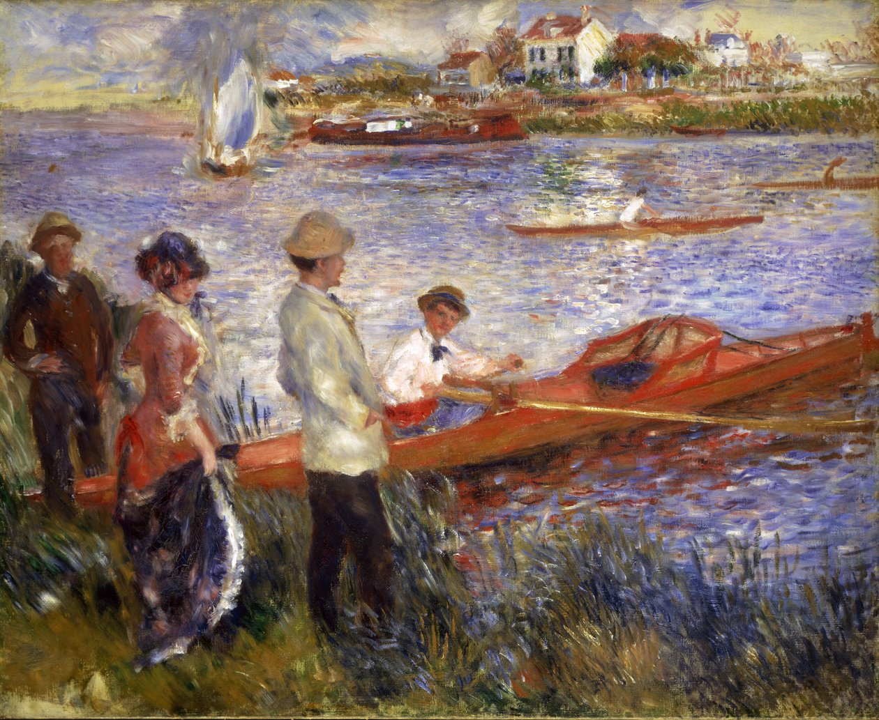 Ruderer in Chatou von Pierre-Auguste Renoir