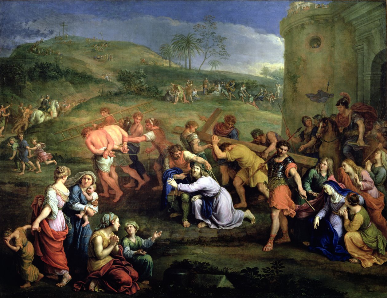 Christus trägt das Kreuz, 1684 von Pierre Mignard