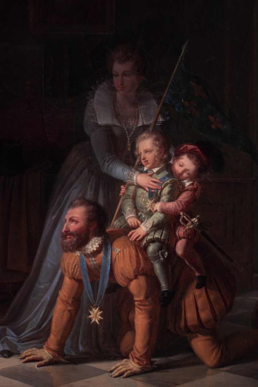 Henri IV und seine Kinder von Pierre Henri Revoil