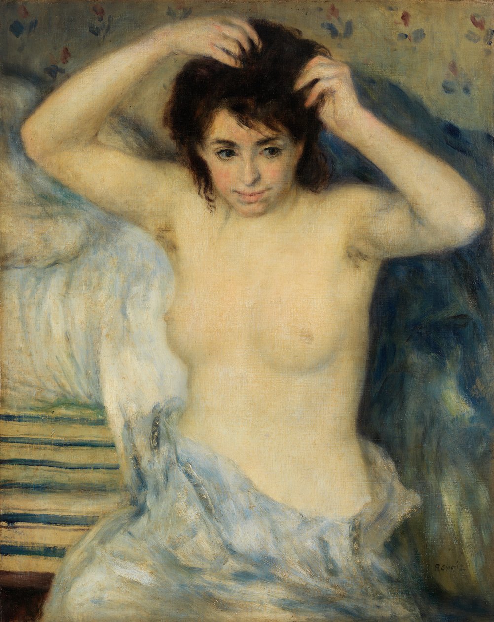 Vor dem Bad von Pierre-Auguste Renoir