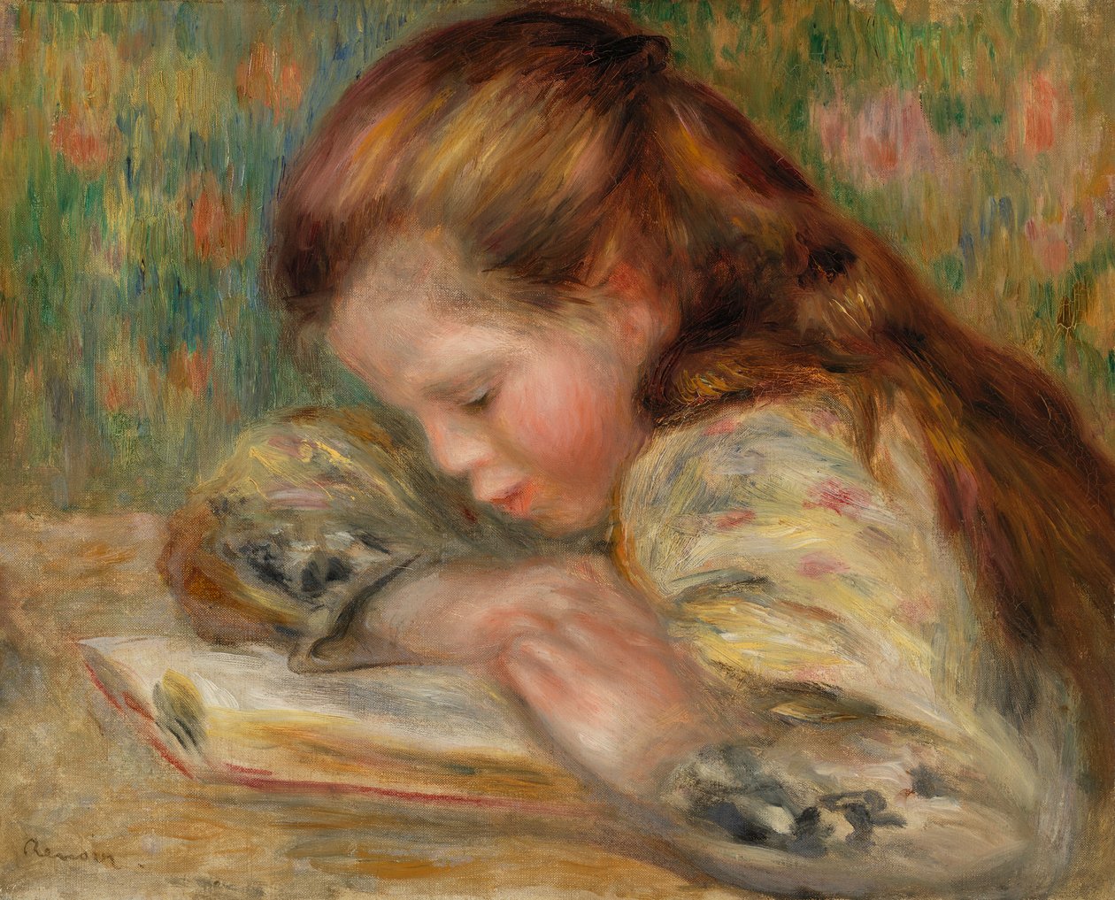 Lesendes Kind von Pierre-Auguste Renoir