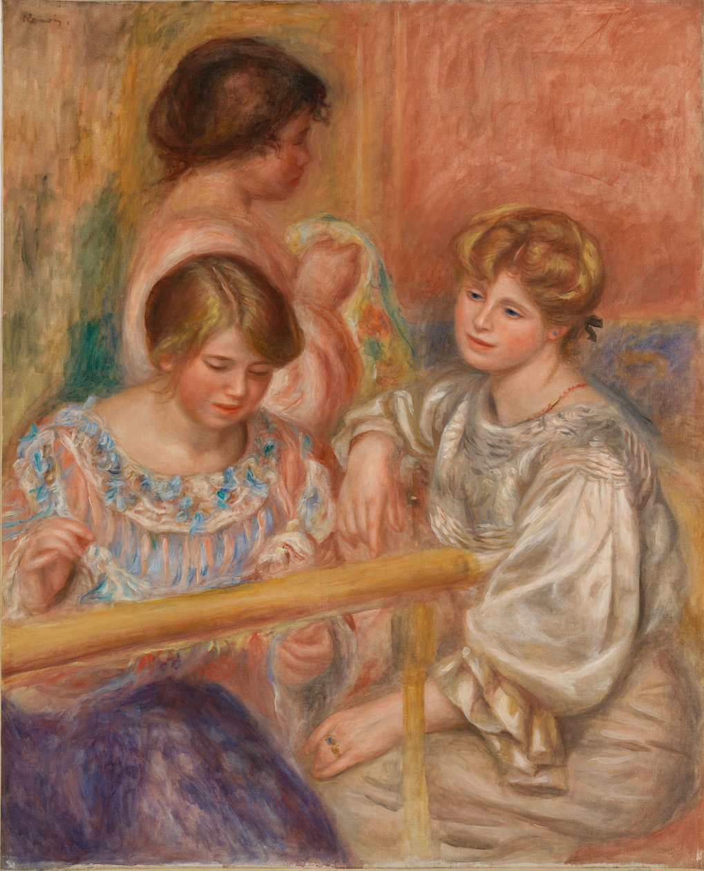 Die Stickerinnen von Pierre-Auguste Renoir