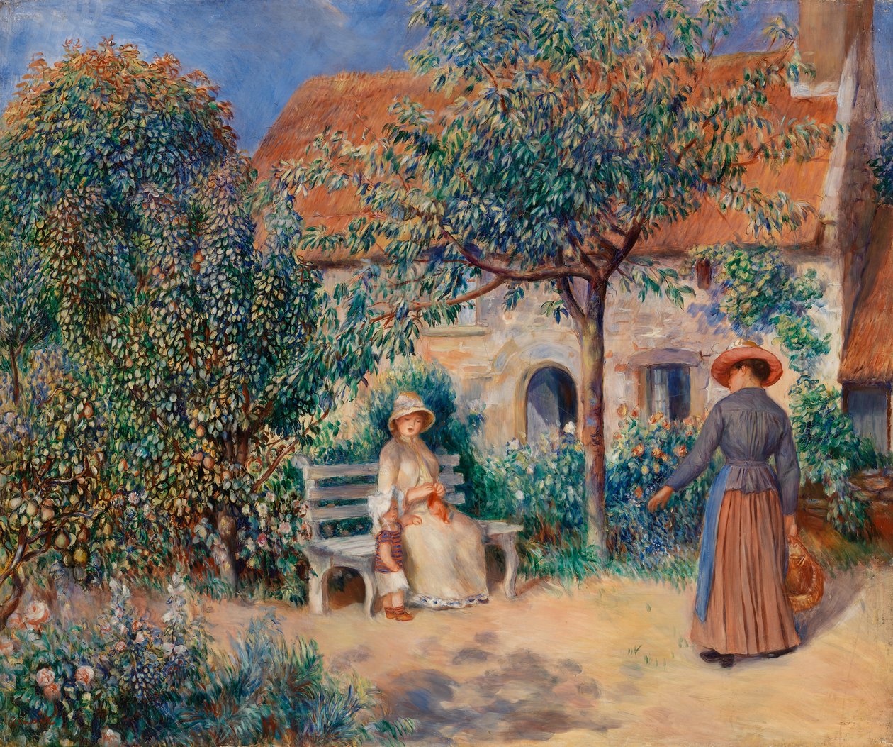 In der Bretagne von Pierre-Auguste Renoir