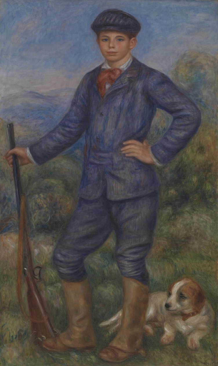 Jean als Jäger von Pierre-Auguste Renoir