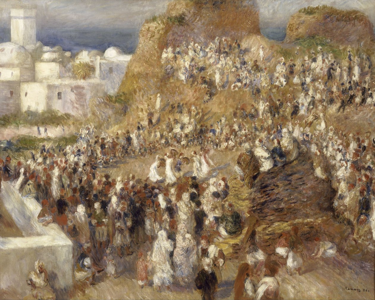 Die Moschee von Pierre-Auguste Renoir