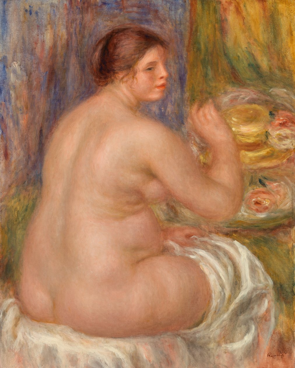 Rückenakt von Pierre-Auguste Renoir