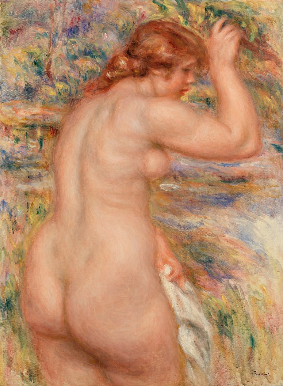 Akt in einer Landschaft von Pierre-Auguste Renoir