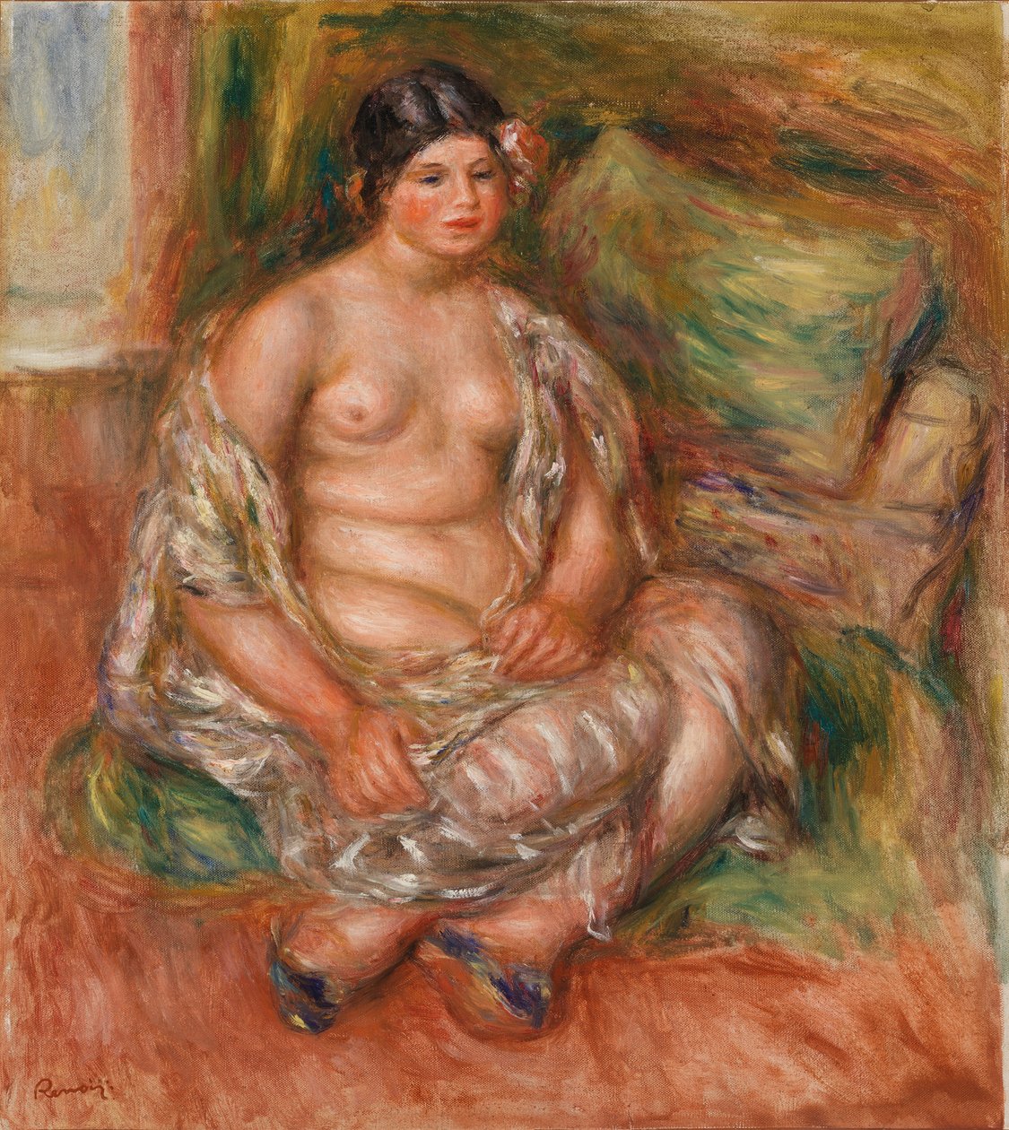 Sitzende Odaliske von Pierre-Auguste Renoir