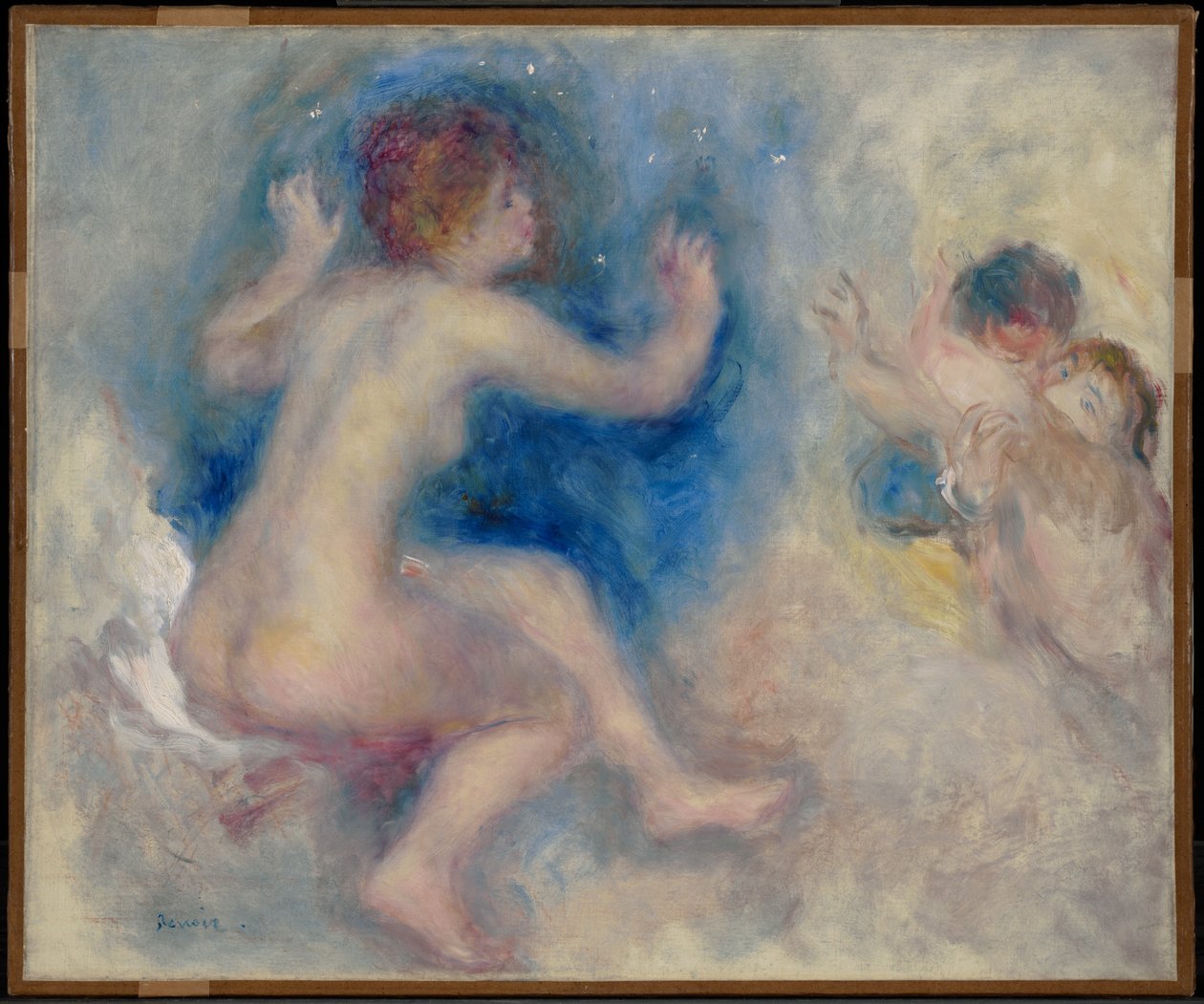 Studie für "Szene aus Wagners Tannhäuser, Dritter Akt" von Pierre-Auguste Renoir