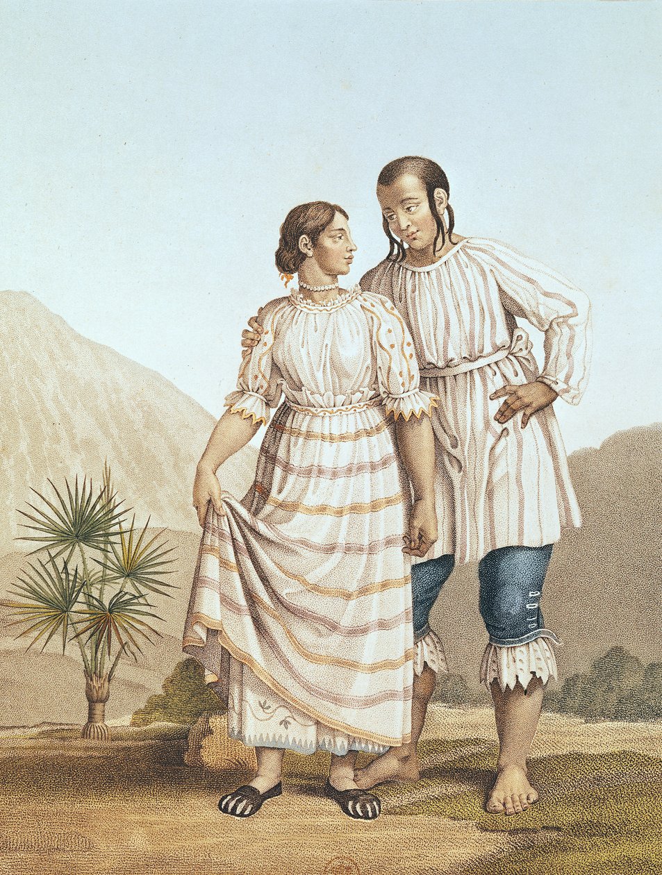 Mexikanische Indianerkleidung, aus 