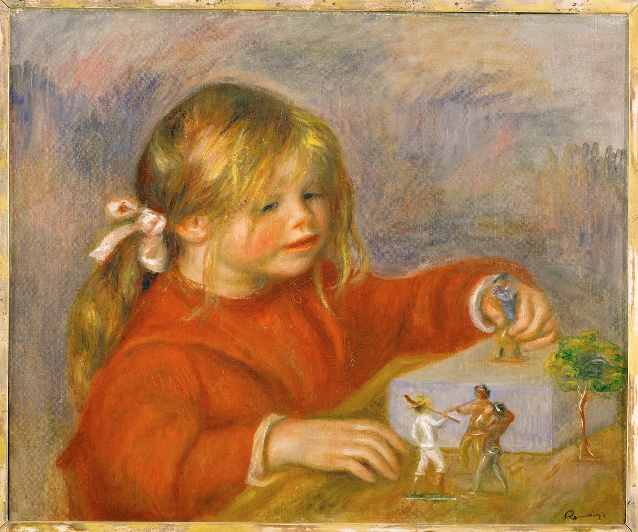 Claude Renoir, spielend von Pierre Auguste Renoir