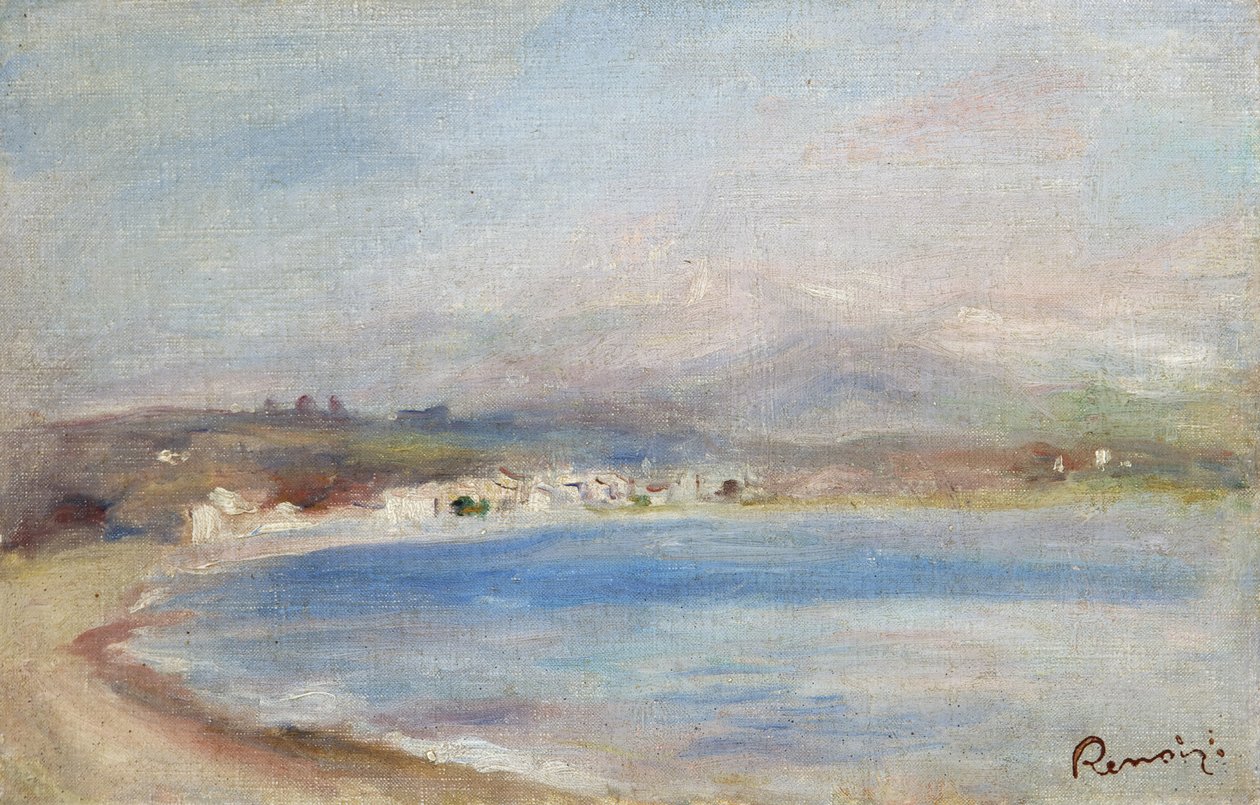 Cros de Cagnes, Meer, Berge, ca. 1910 von Pierre Auguste Renoir