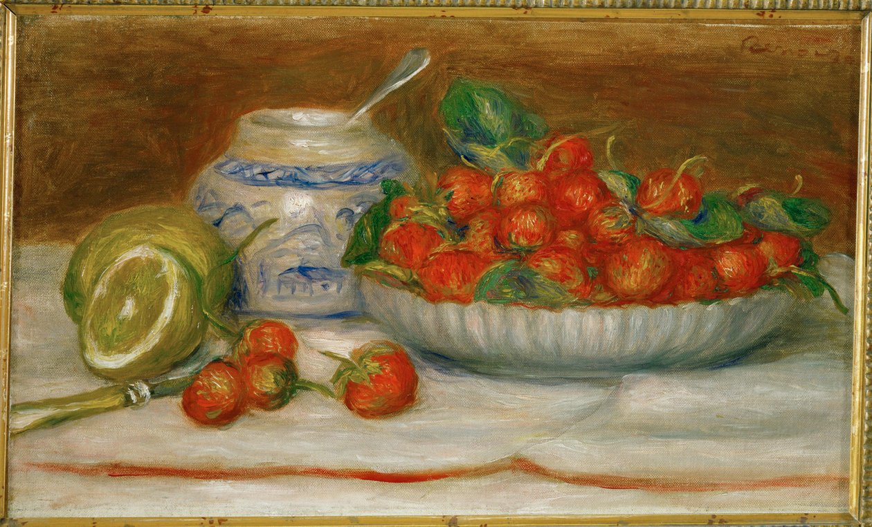 Erdbeeren von Pierre Auguste Renoir