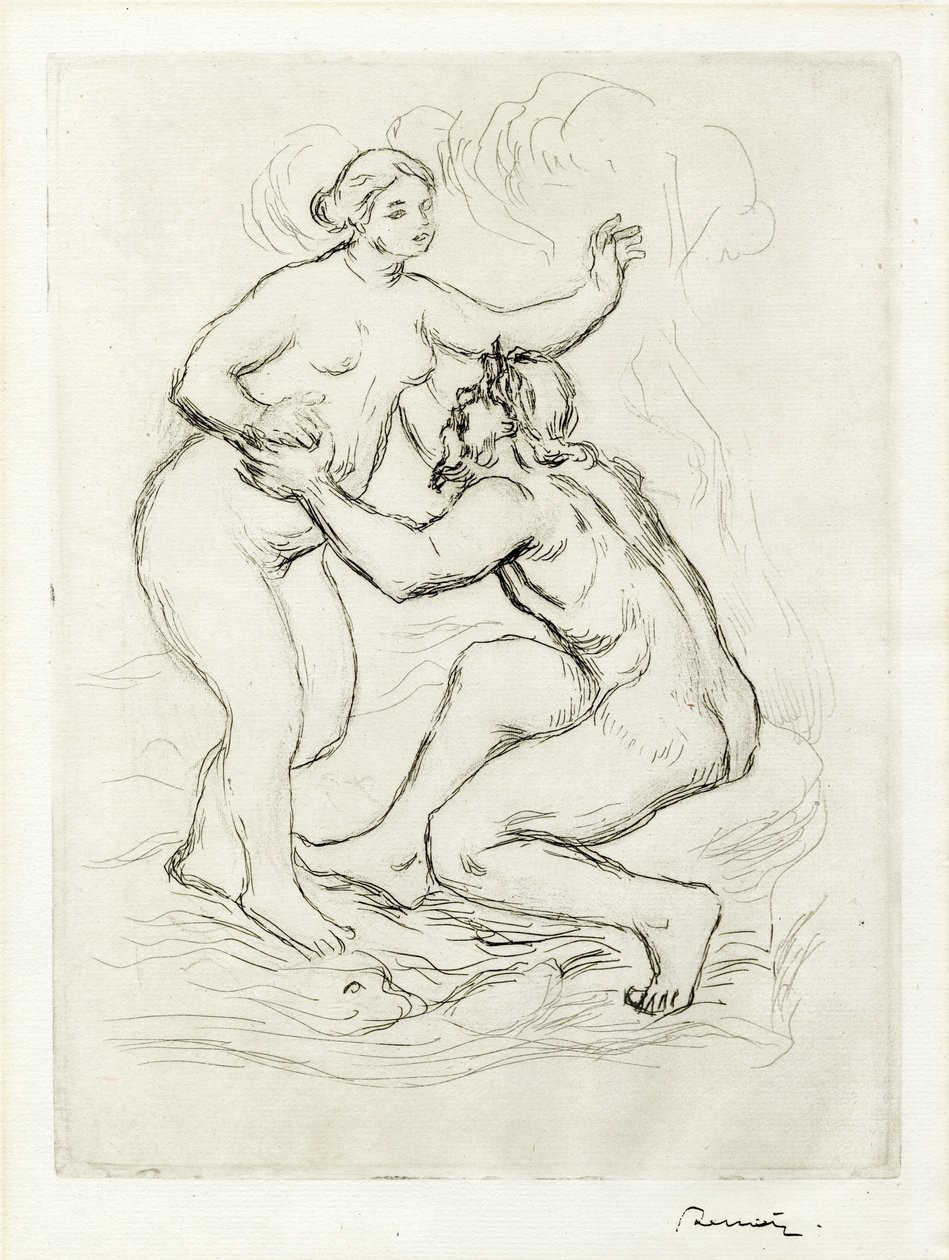 Der Fluss Scamander von Pierre Auguste Renoir