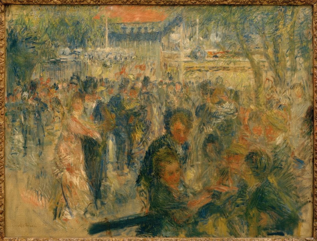 Der Ball im Moulin de la Galette von Pierre Auguste Renoir