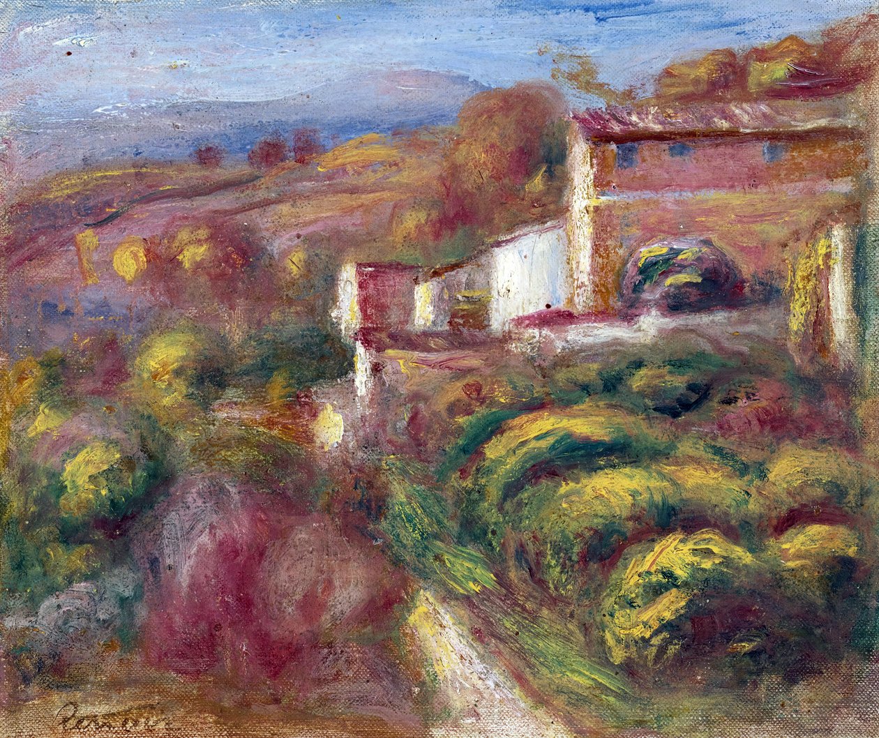 Posthaus (Cagnes-sur-Mer) von Pierre Auguste Renoir