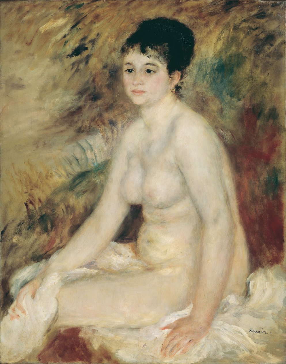 Nach dem Bade von Pierre Auguste Renoir