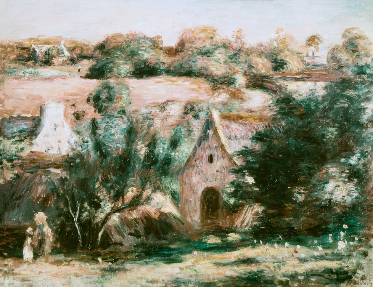 Landschaft der Bretagne von Pierre Auguste Renoir