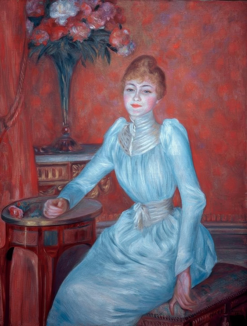 Porträt Madame de Bonnières von Pierre Auguste Renoir