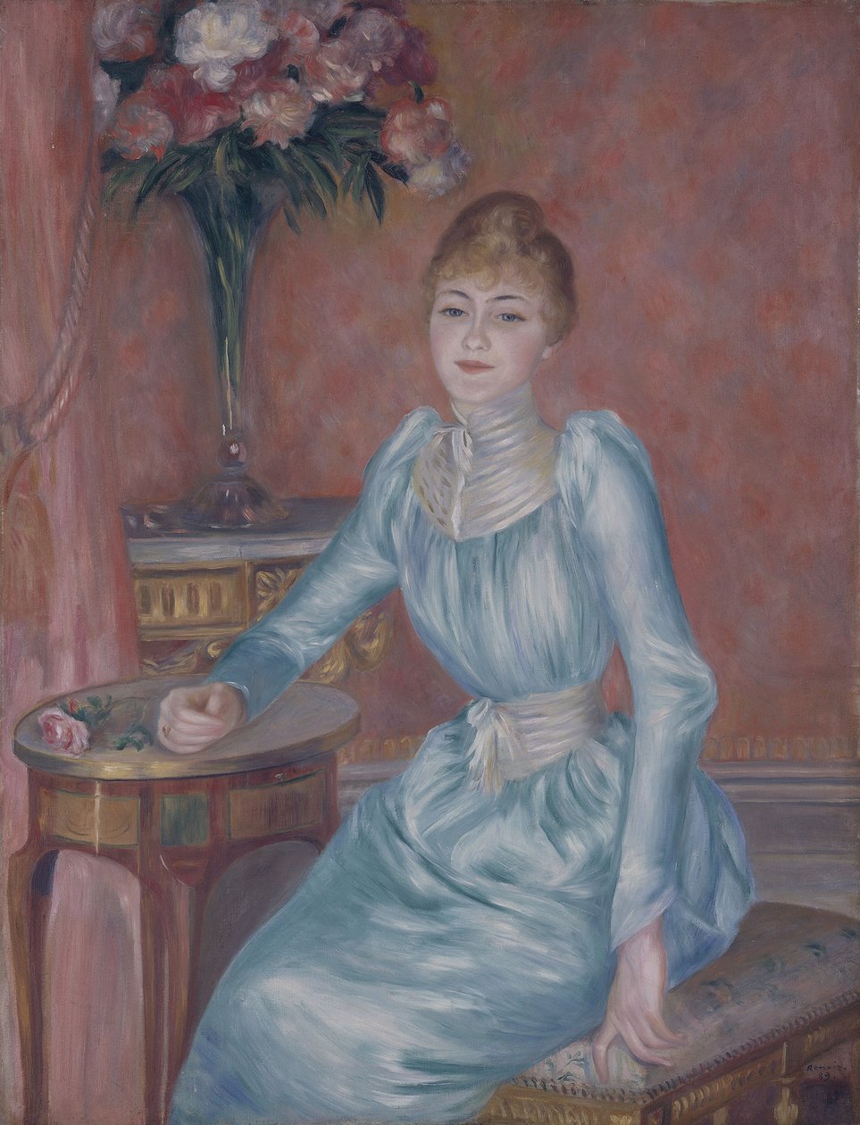 Porträt von Madame de Bonnières Henriette Arnaud-Gentil, Gräfin de Bonnières von Pierre Auguste Renoir