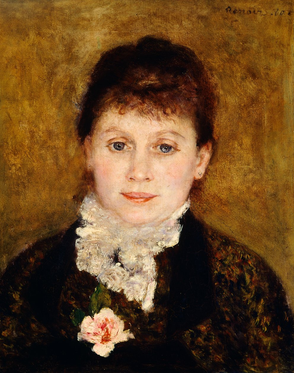 Porträt einer Frau von Pierre Auguste Renoir