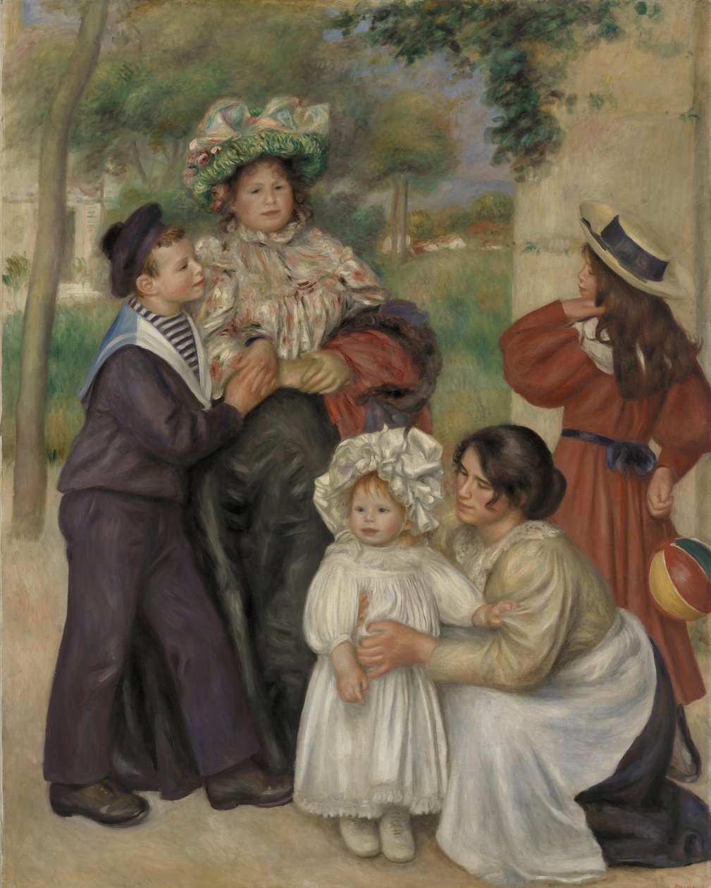 Die Familie des Künstlers von Pierre Auguste Renoir