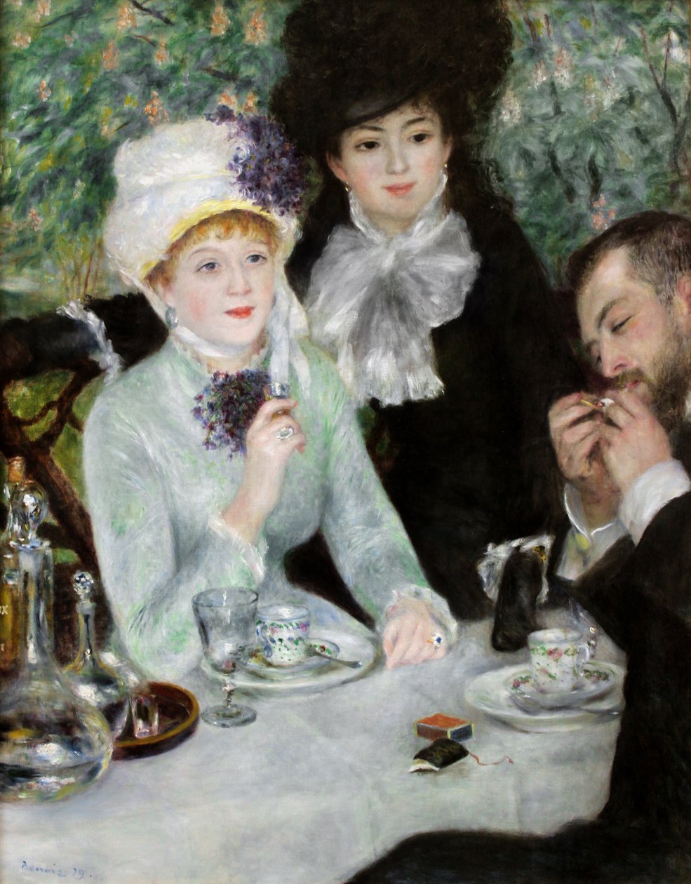 Das Ende des Mittagessens von Pierre-Auguste Renoir