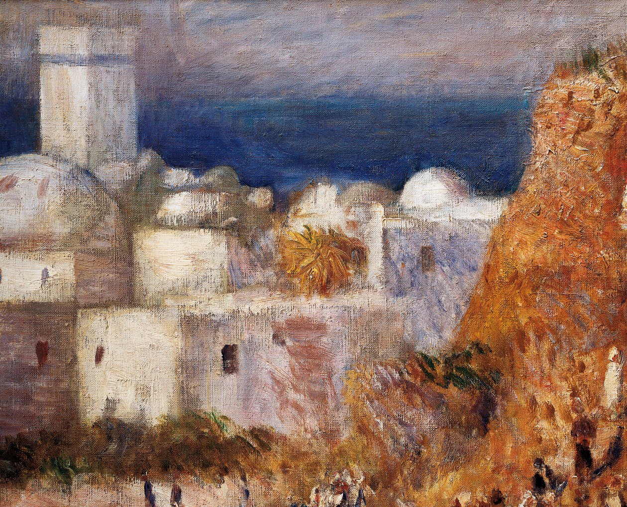Die Moschee oder Arabisches Fest (Detail) von Pierre Auguste Renoir