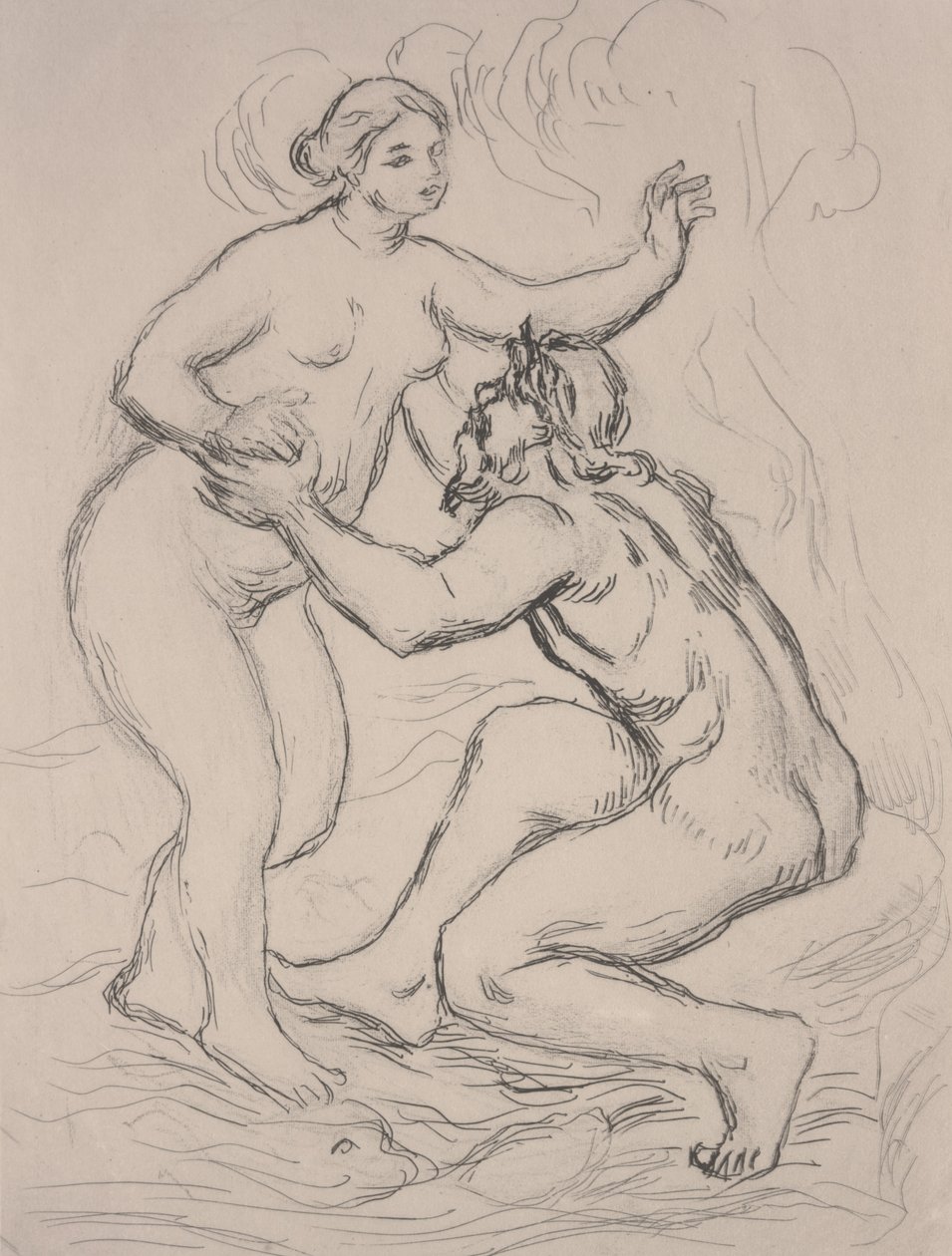 Der Fluss Skamander, ca. 1900 von Pierre Auguste Renoir