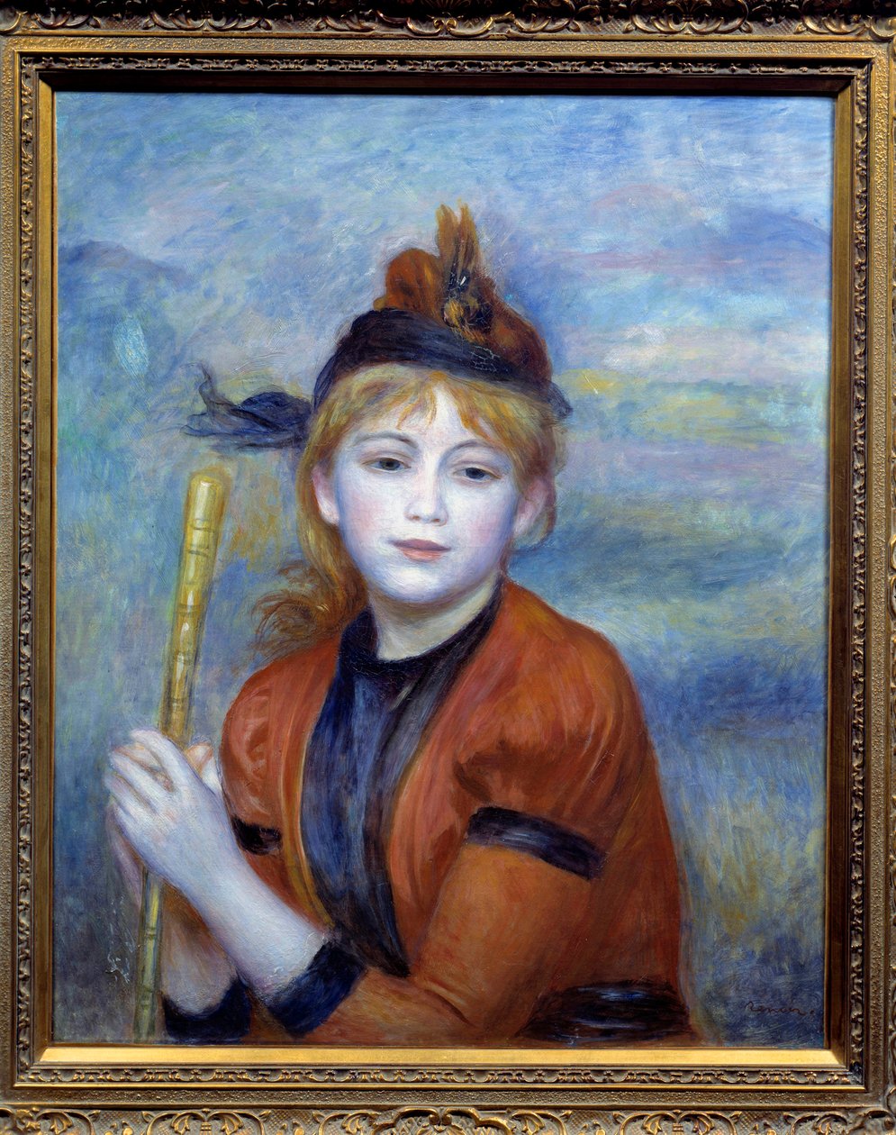 Der Wanderer von Pierre-Auguste Renoir