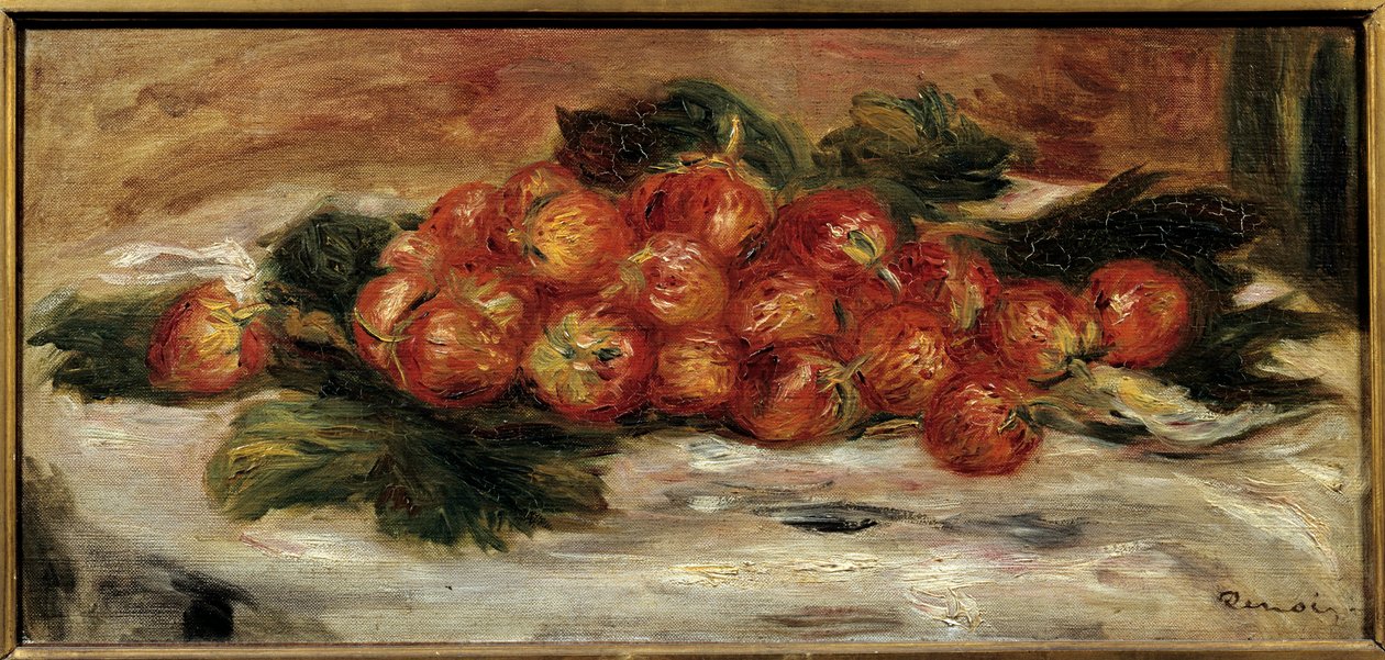 Die Erdbeeren von Pierre Auguste Renoir