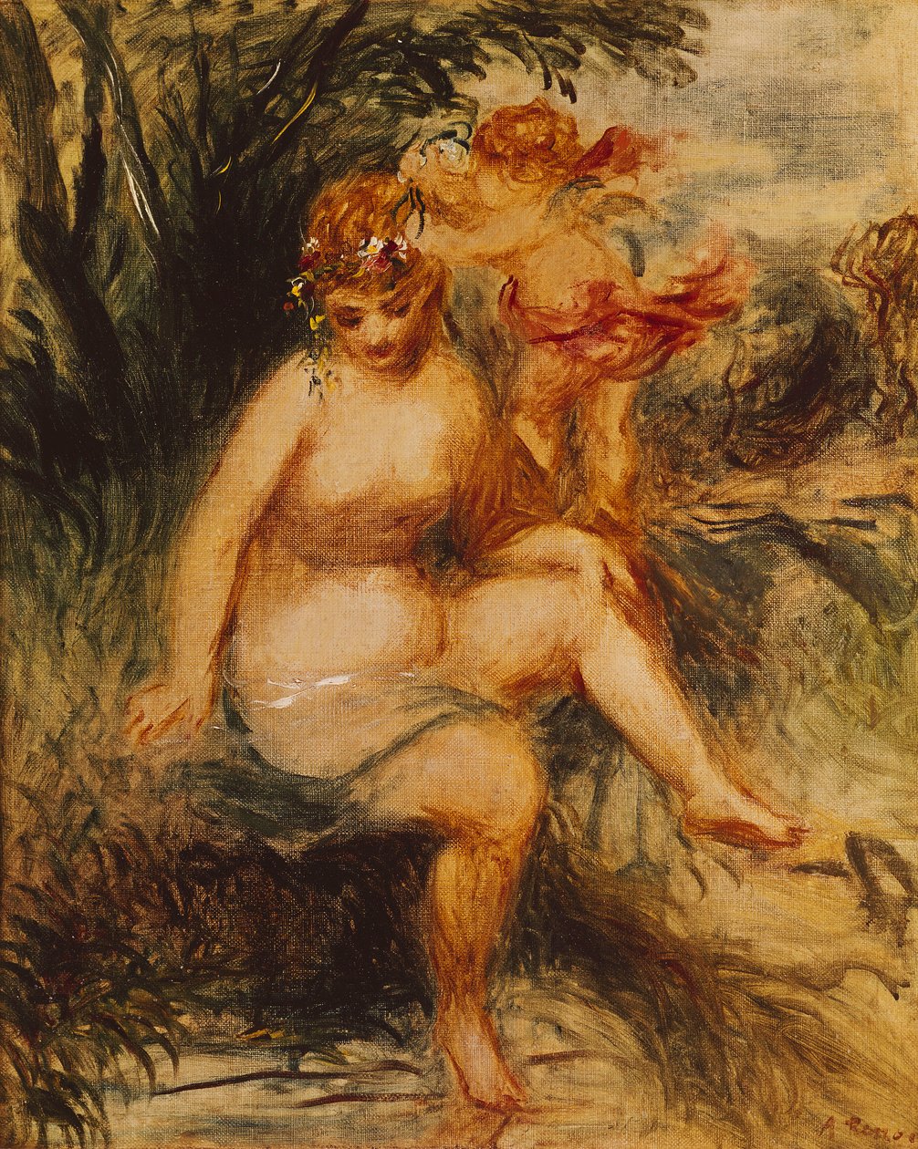 Venus und Amor von Pierre-Auguste Renoir
