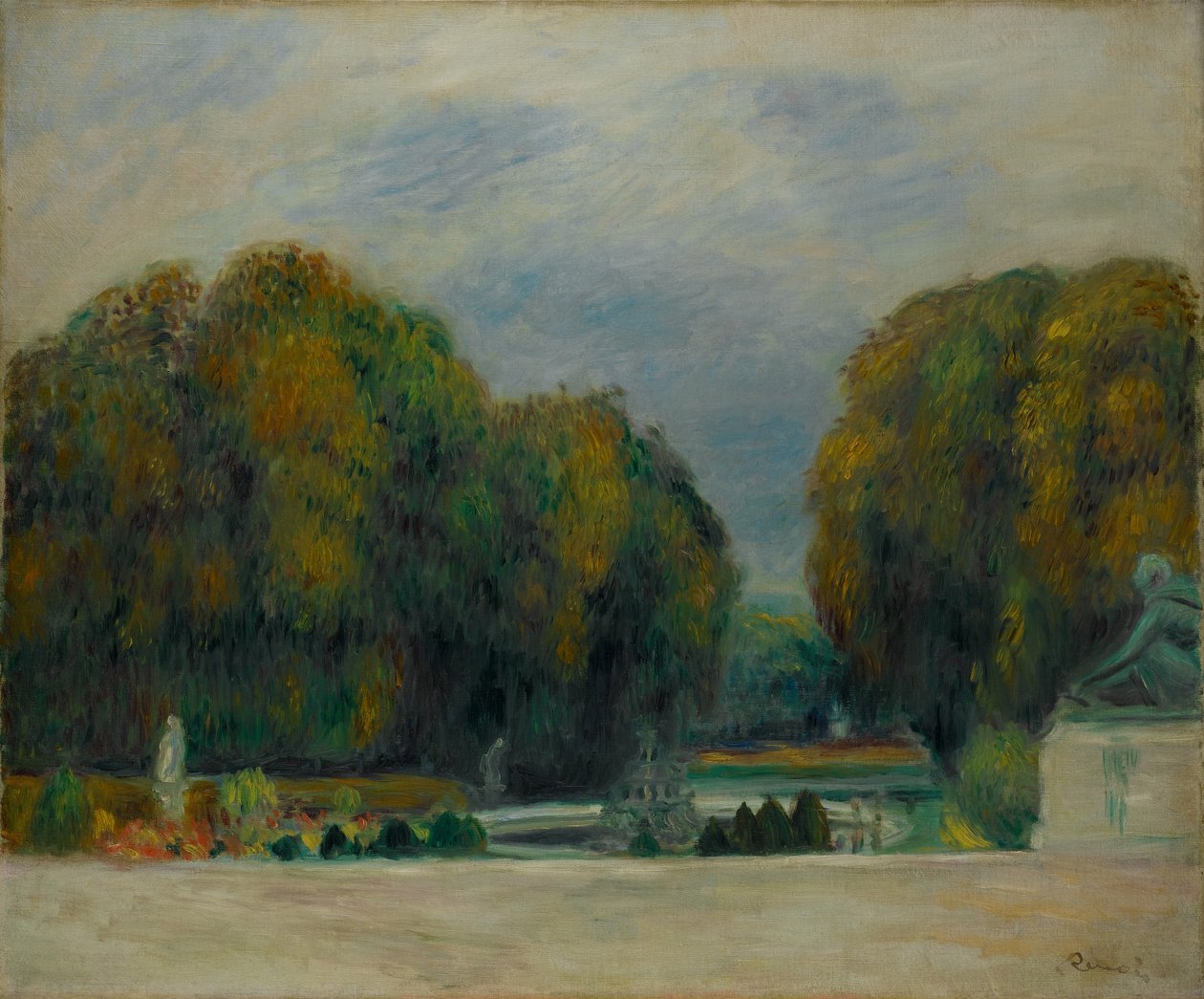 Versailles von Pierre-Auguste Renoir