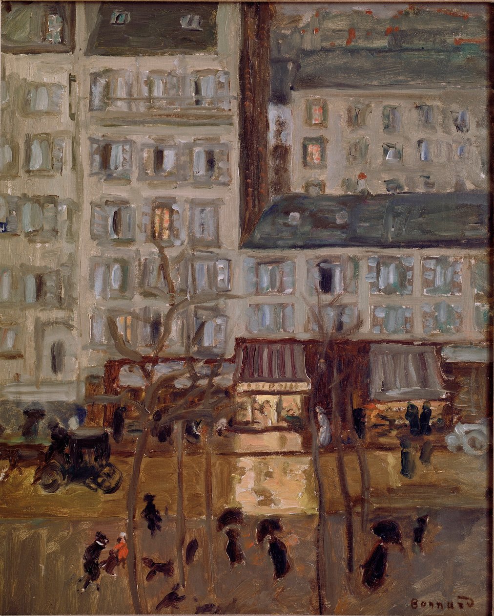 Boulevard de Clichy von Pierre Bonnard