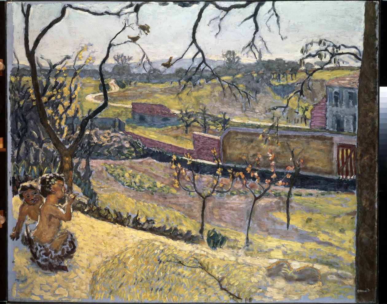 Frühlingsanfang. Kleine Faune. Gemälde von Pierre Bonnard (1867-1947) von Pierre Bonnard
