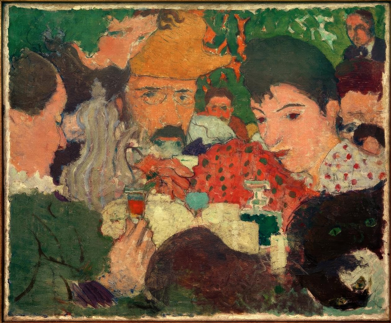 Goûter au jardin, Studie zu L