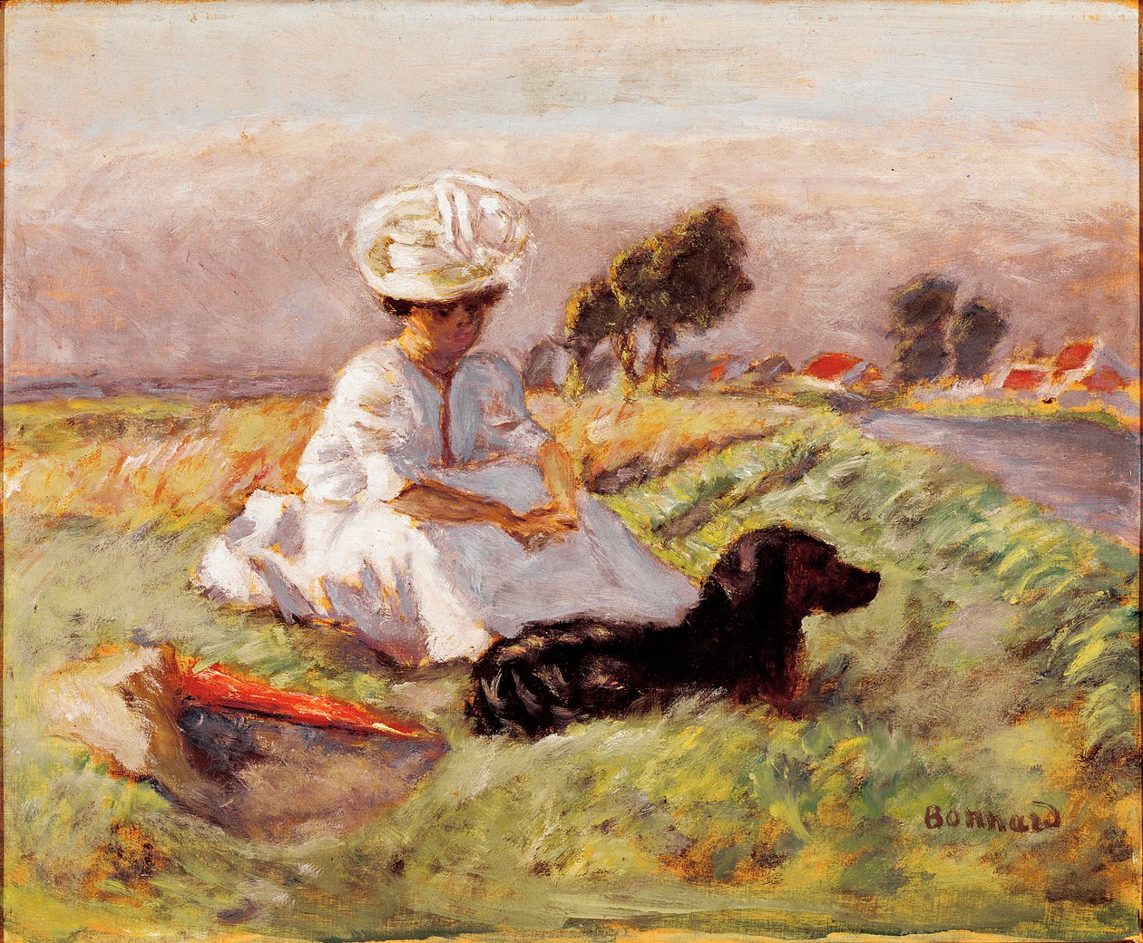 Madame Bonnard von Pierre Bonnard